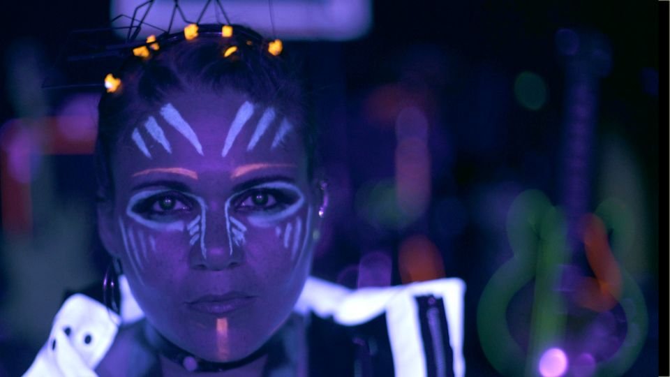 Out Of Nations stage costume detail